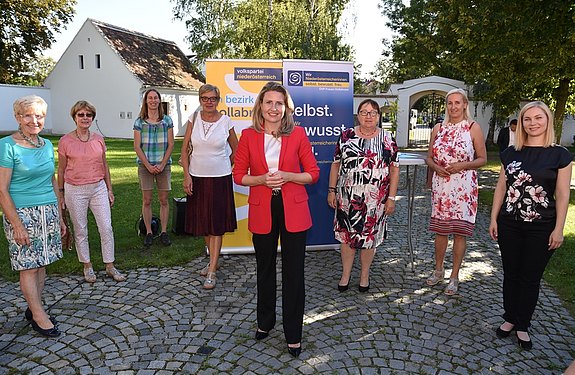 BM Susanne Raab zu Besuch in Hollabrunn